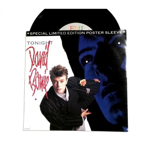 David Bowie – Tonight 7" Vinyl & Picture Poster Sleeve Limited Edition Pop Rock - Picture 2 of 8